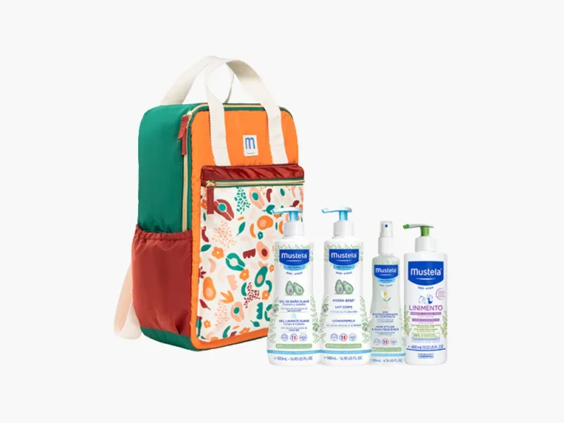 MUSTELA MOCHILA FAMILY ADVENTURES TERRACOTA