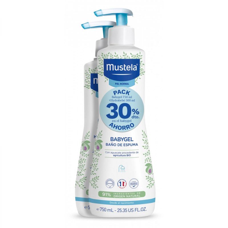 MUSTELA PACK GEL BAÑO+LOCION CORPORAL