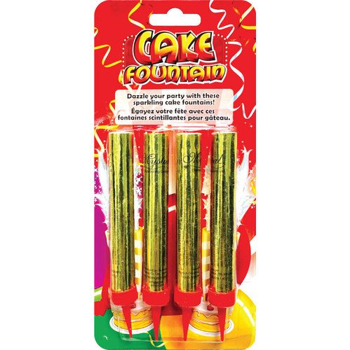 Cake Fountain 4pk