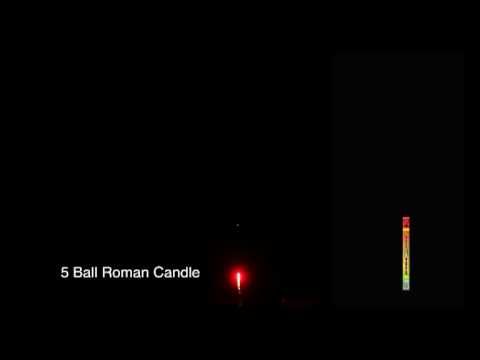 5 Ball Roman Candle