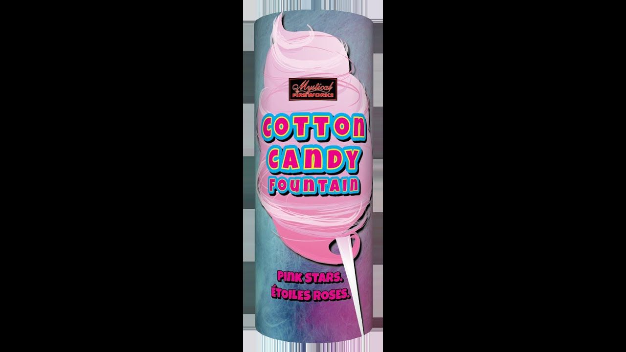 Cotton Candy Fountain 4pk