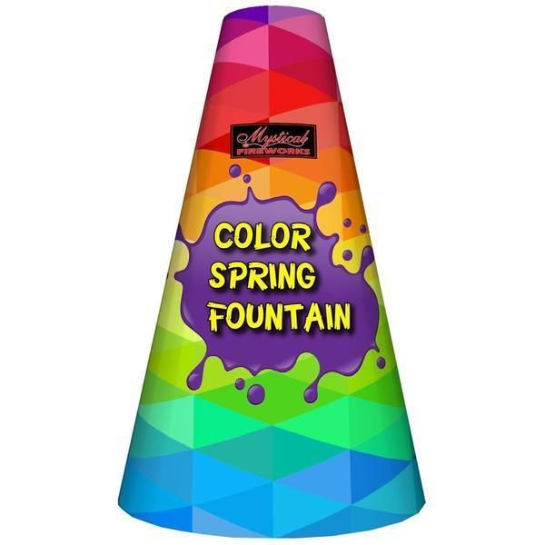 Color Spring Fountain 4pk