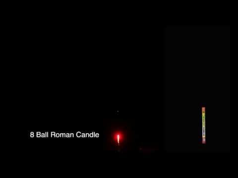 8 Ball Roman Candle