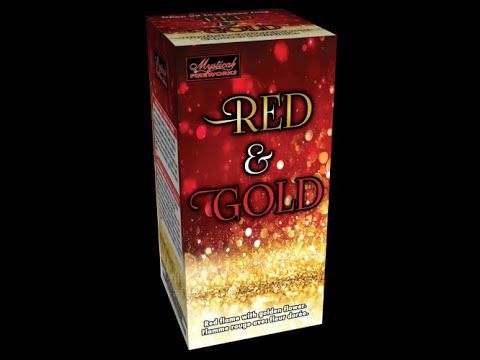 Red &amp;amp; Gold Fountain