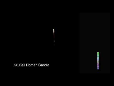 20 Ball Roman Candle 12pk