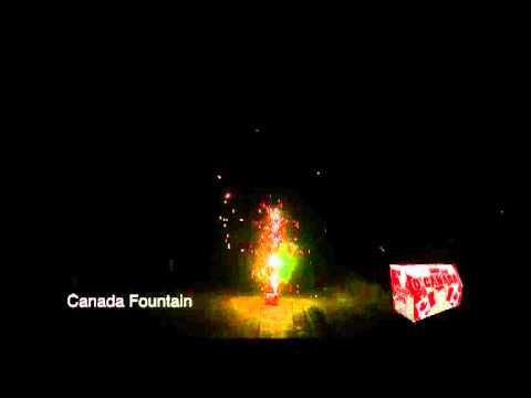 Canada Day Fountain