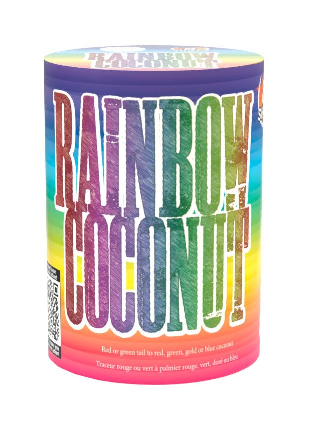 Rainbow Coconut