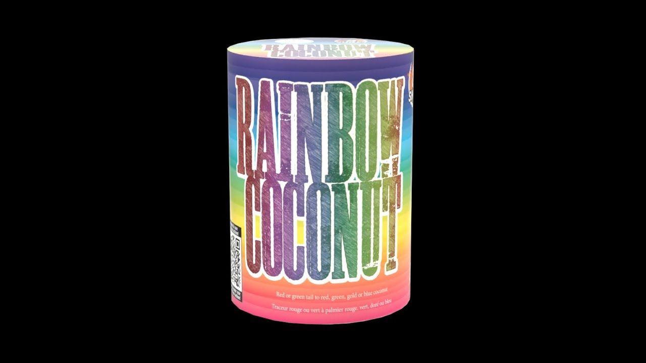 Rainbow Coconut