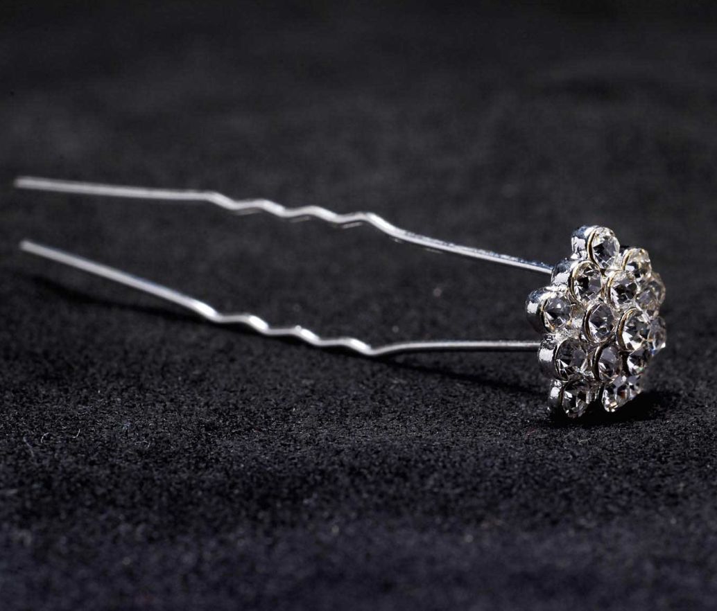 Crystal Hair Pins