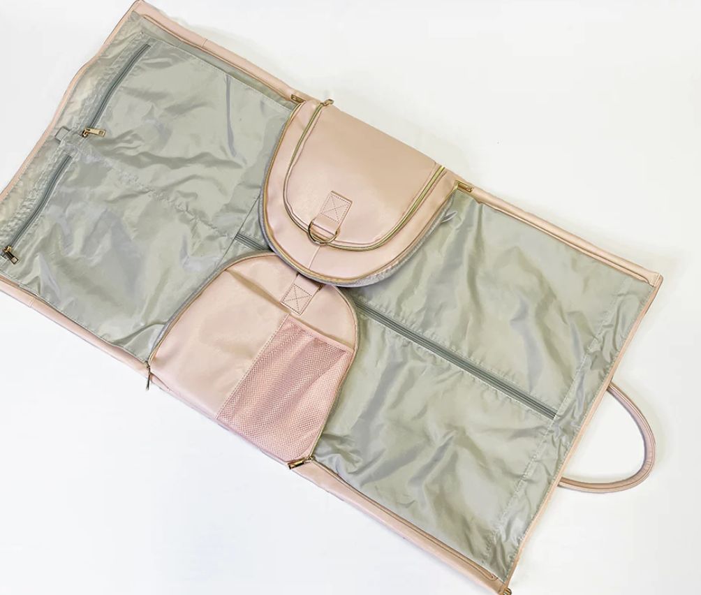 Duffle garment bag - PINK
