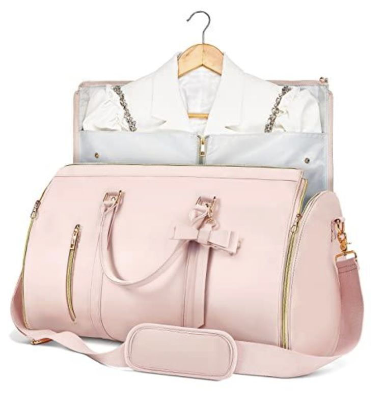 Duffle garment bag - PINK