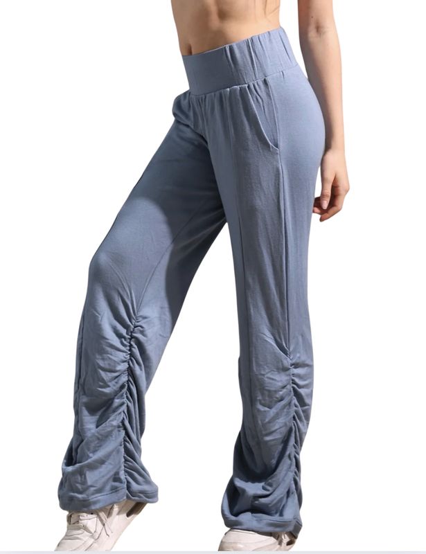 Mad rouche wide leg pant
