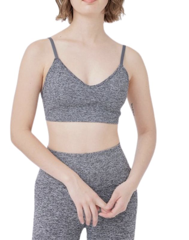 Destiny Grey Seamless Bra