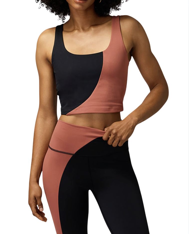 Indie Color Mix Crop Tank