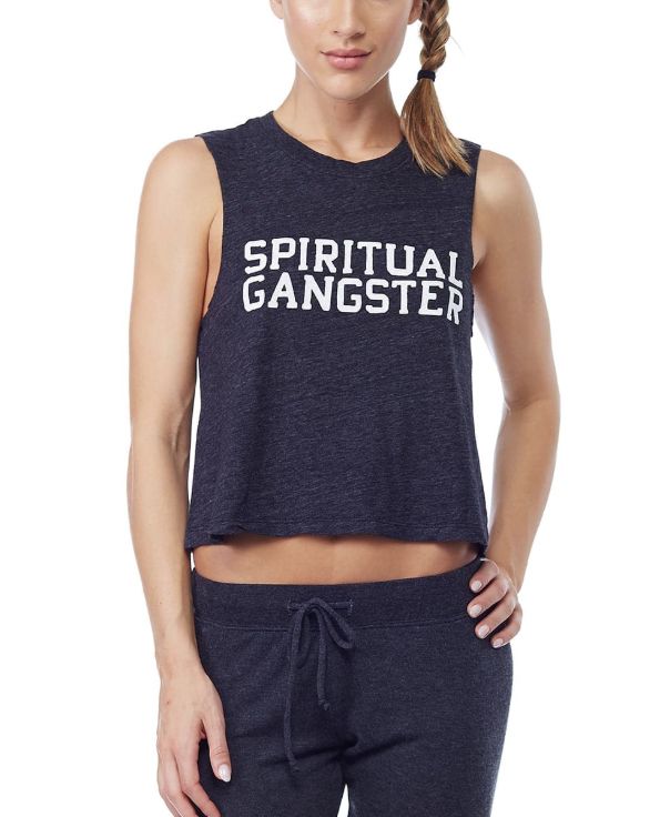 Spiritual Gangster Varsity Loose Tank