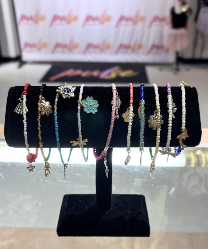 Small Bracelets with Dance Charms