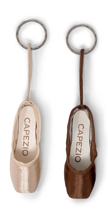 Pointe Shoe Keychain