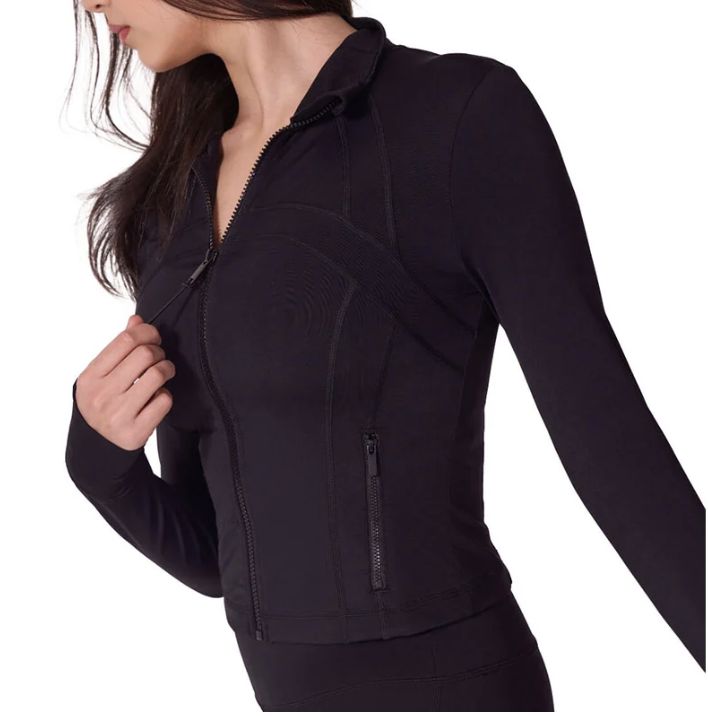 Athletic Define Cropped Dance Jacket