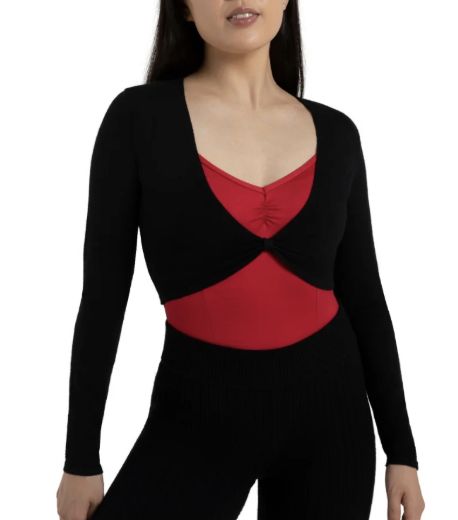 Cropped Pinch Sweater