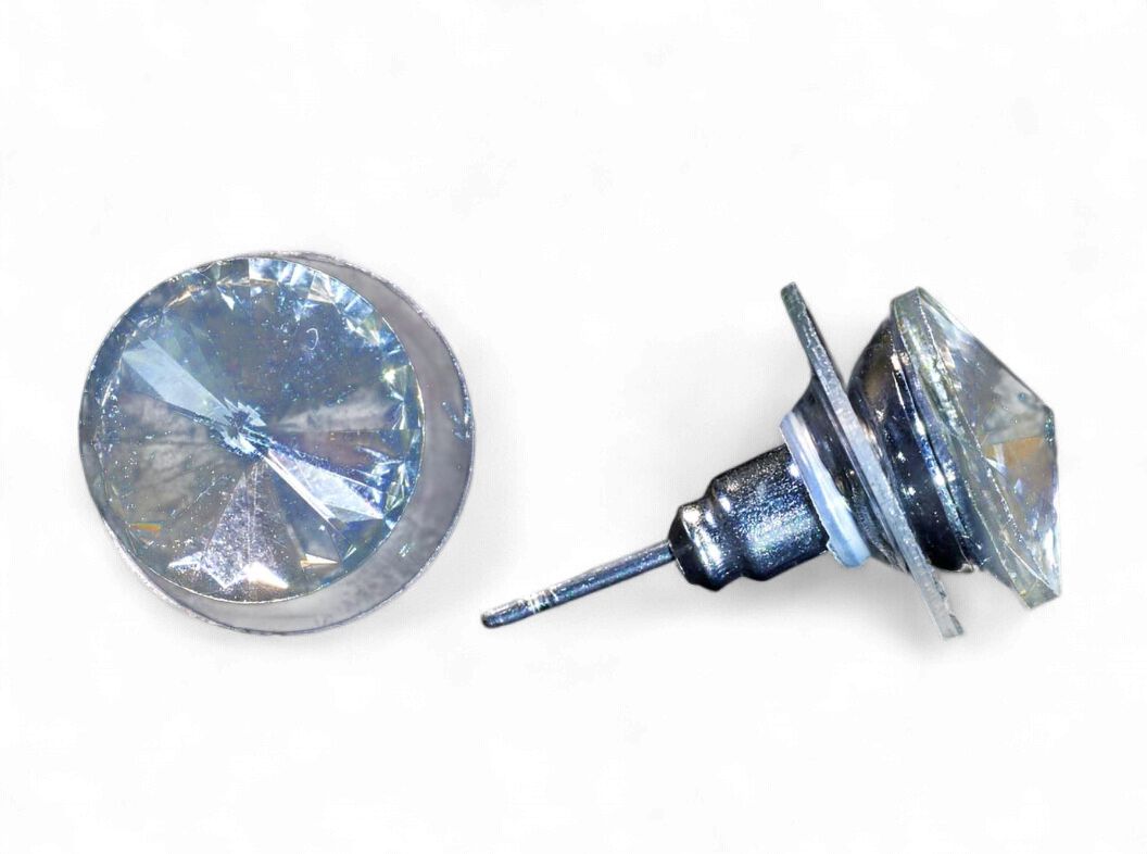Crystal Stud 10mm Earring