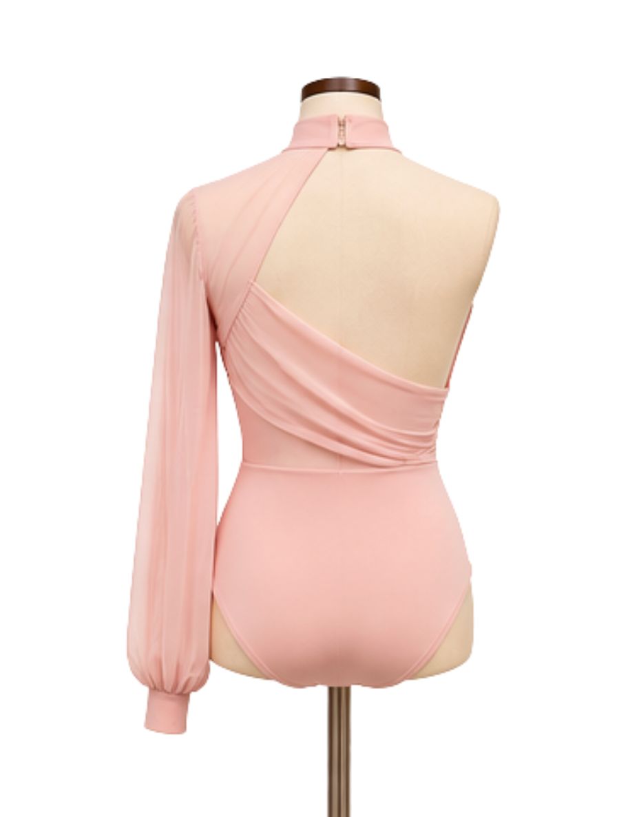 One Sleeve Lyrical Bodysuit