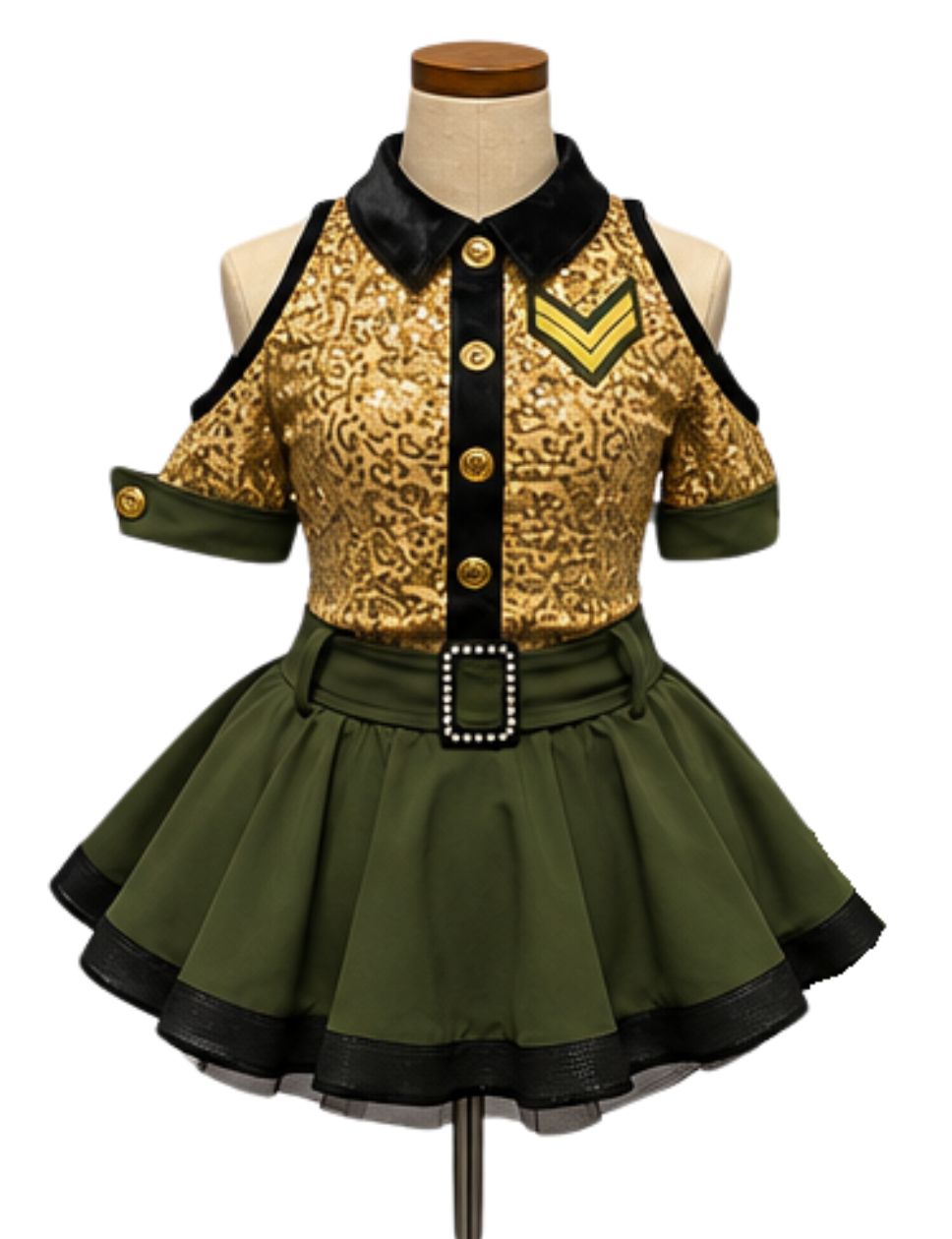 WWII Uniform Jazz Costume