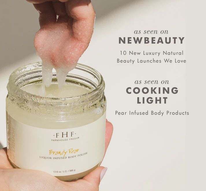 Brandy Pear Sea Salt Body Polish