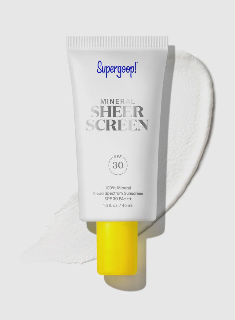 Supergoop Mineral sheerscreen
