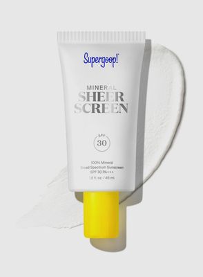 Supergoop Mineral sheerscreen