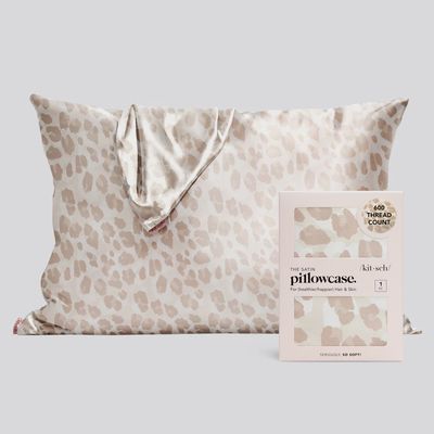Kitsch The Satin Pillowcase Leopard