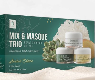 Eminence Mix &amp; Masque Trio Refine &amp; Restore Gift Set