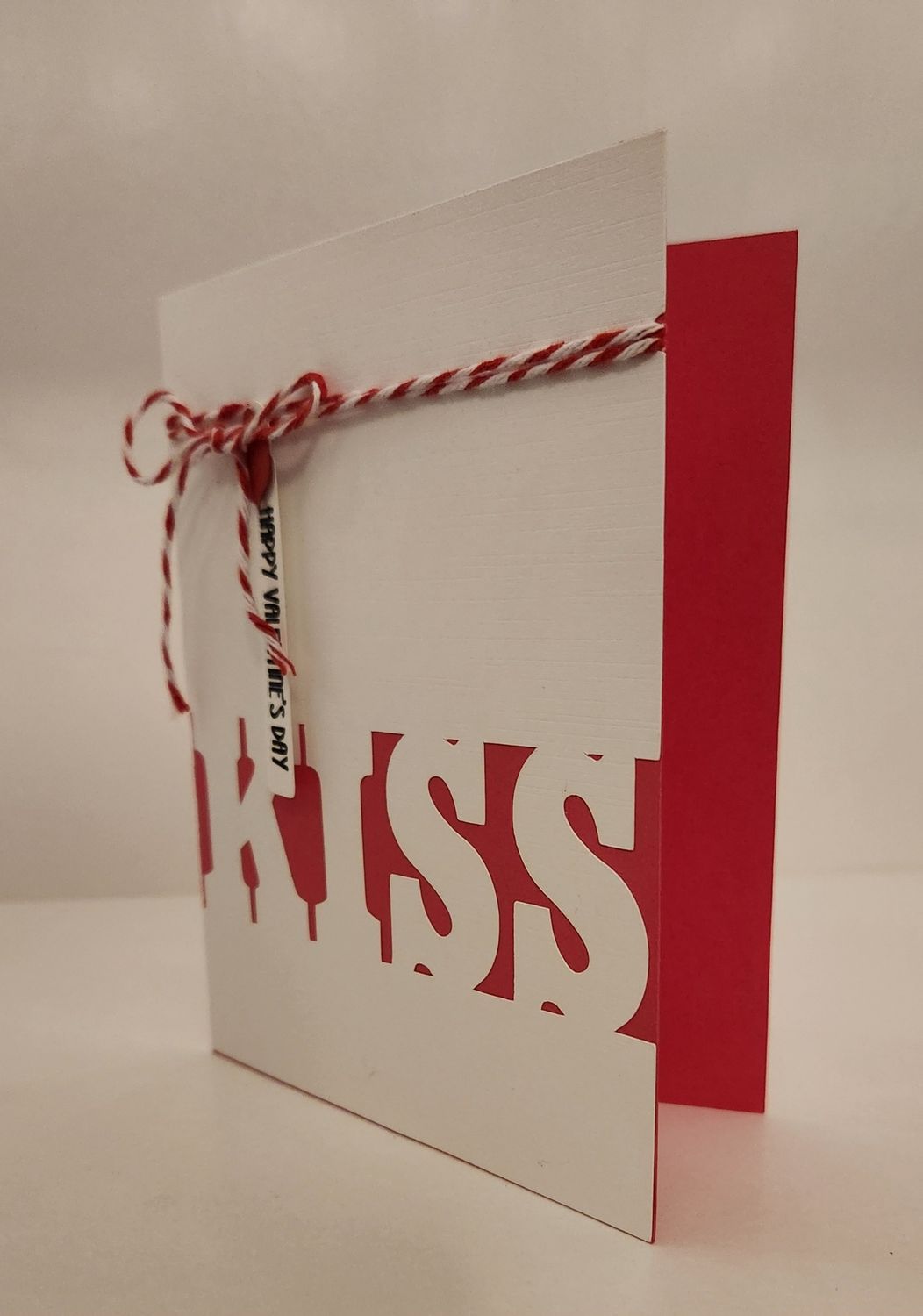 Kiss flat card