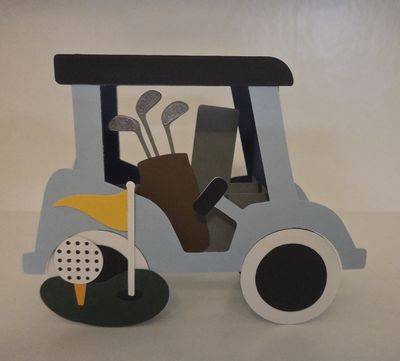 Golf cart box card