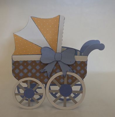 Blue Pram Card