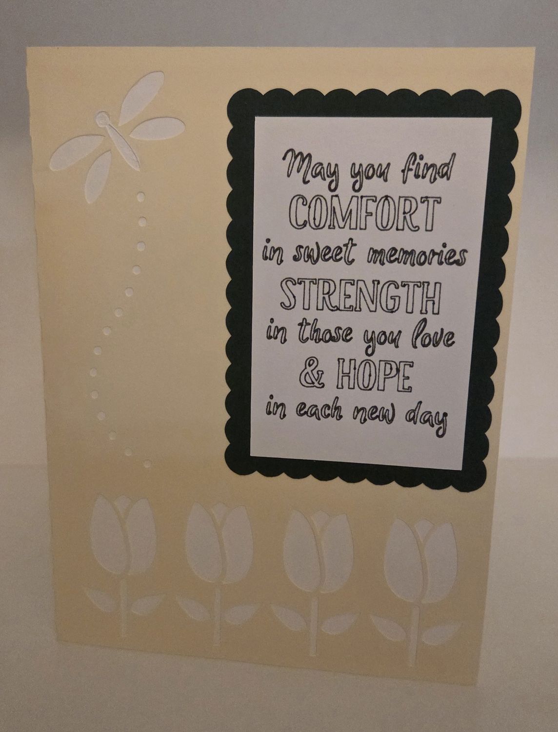 May you find comfort (Sympathy)