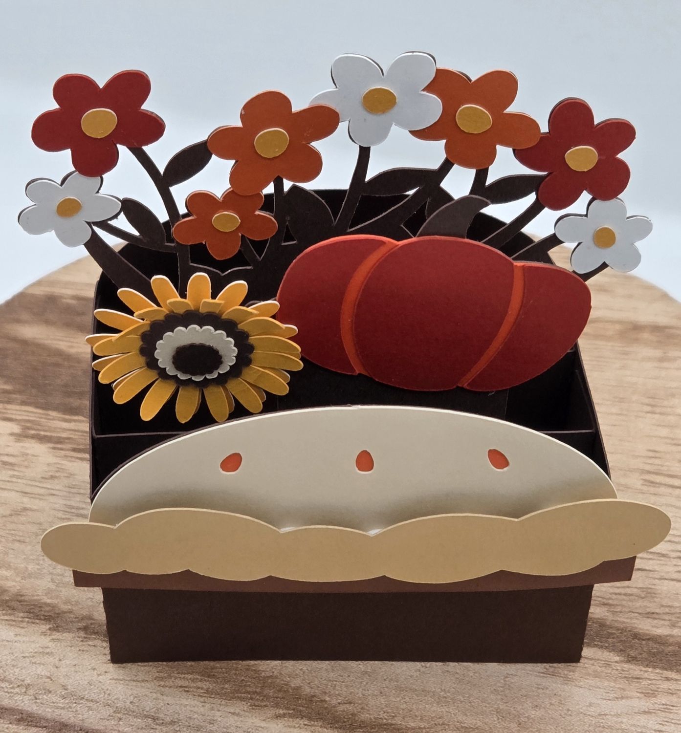 Harvest Blooms, box card