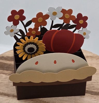 Harvest Blooms, box card