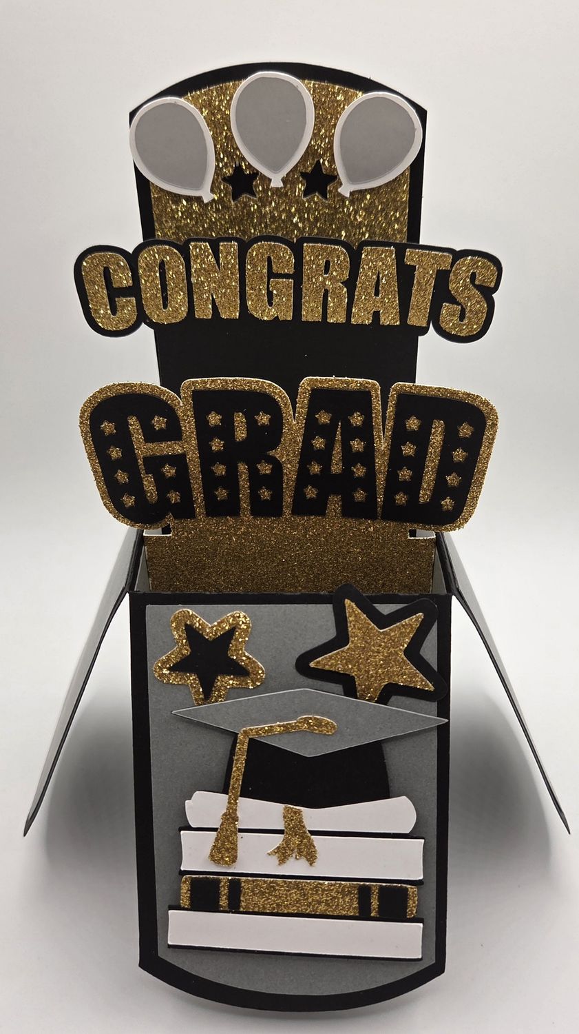 Congrats Grad box card