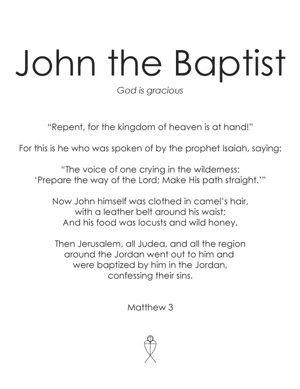 John the Baptist