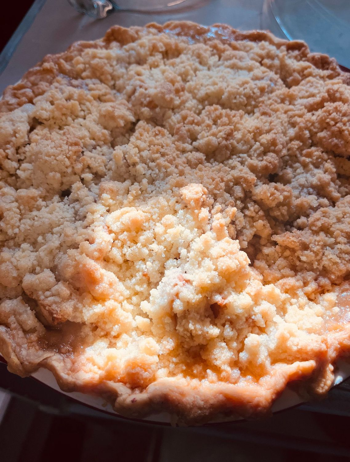 Apple Crumb Pie
