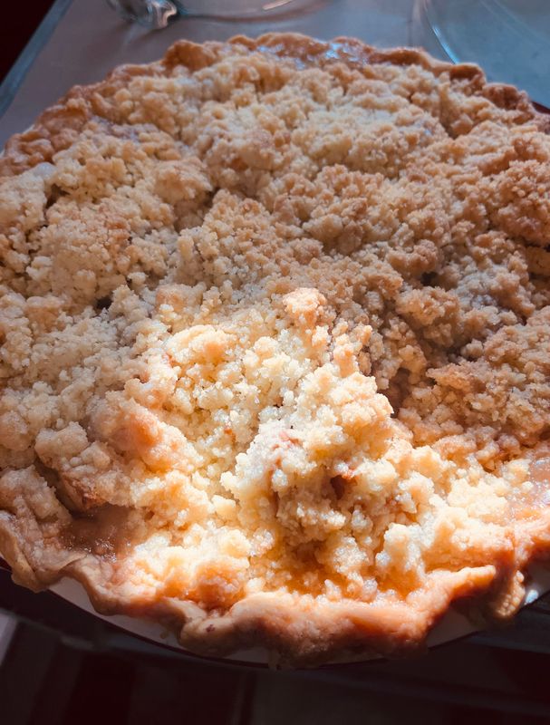 Apple Crumb Pie