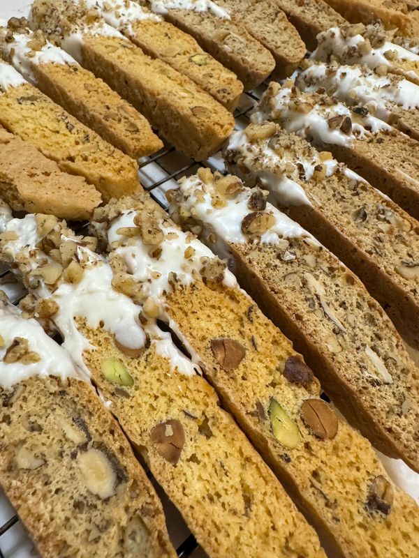 Biscotti, Assorted, 1 lb. box (Larger Sizes Available)