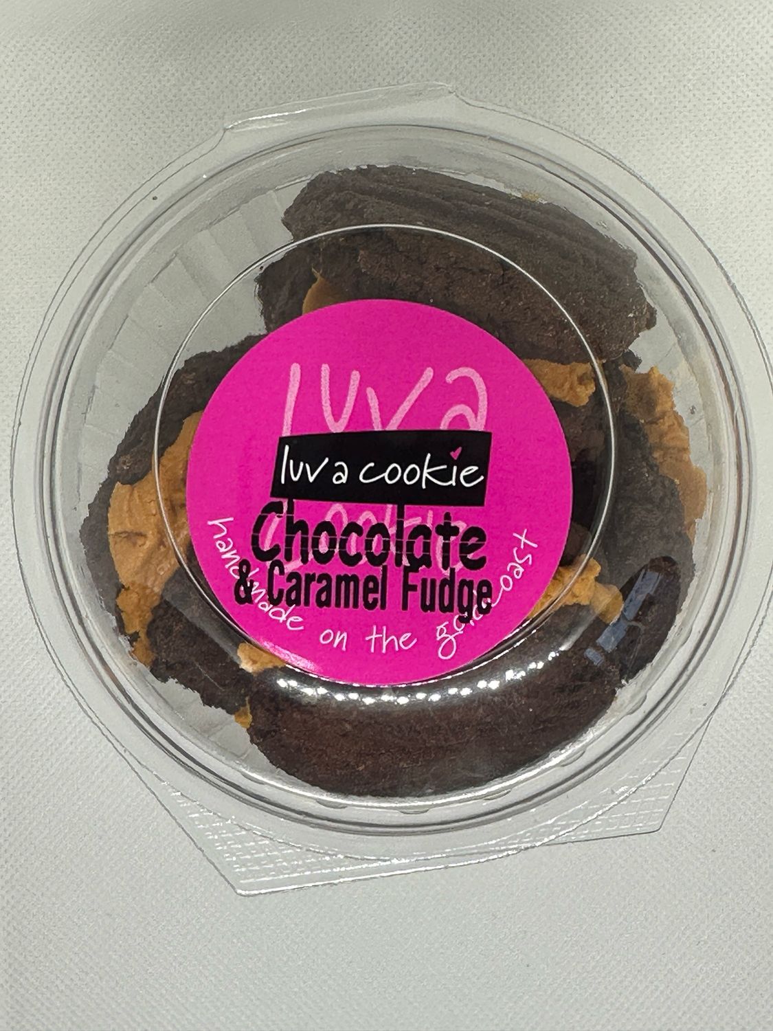 Chocolate And Caramel Fudge