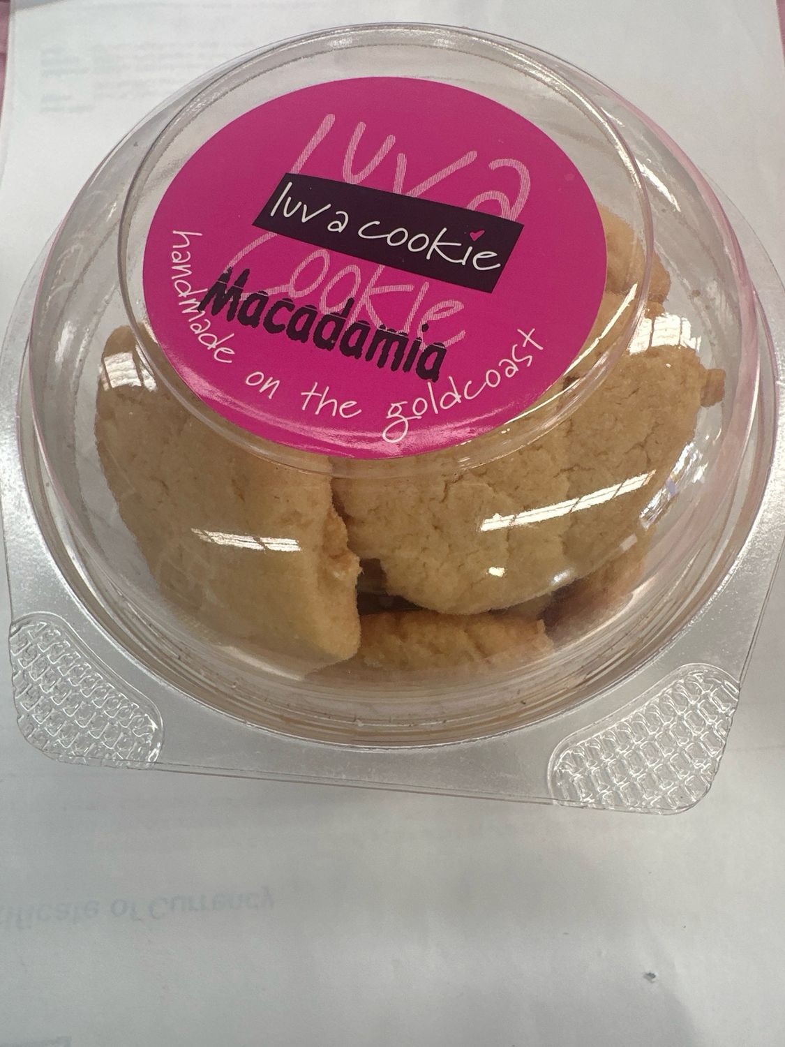 White Chocolate and Macadamia