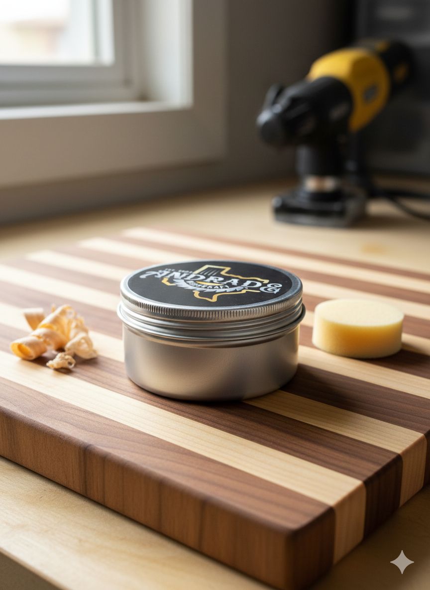 Premium Wood Board Wax – 6 oz