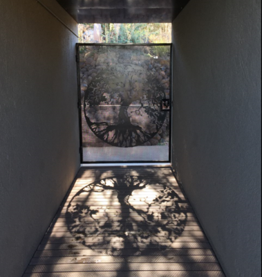 Gate Metal Art Panel (1800 x 1250 mm)