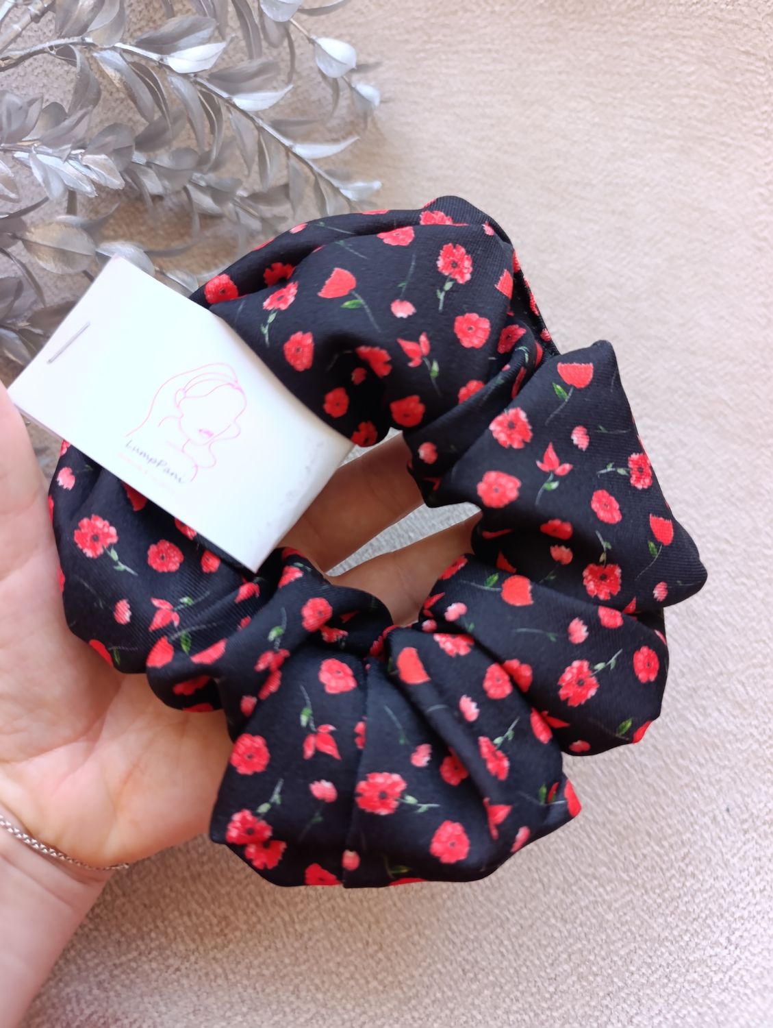 Gumka do włosów średnia maki