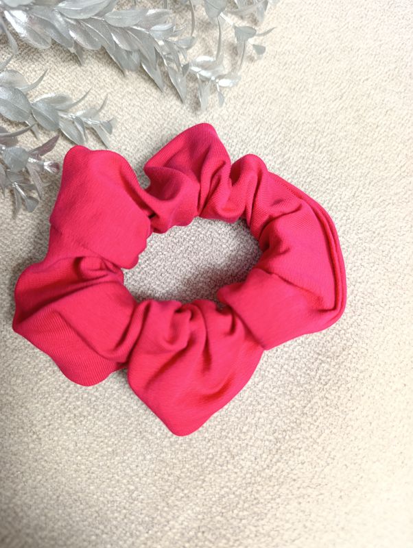 Gumka do włosów  średnia dres malina