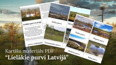 Latvijas purvi, PDF