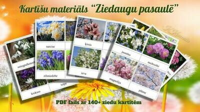 Ziedaugu pasaulē, PDF